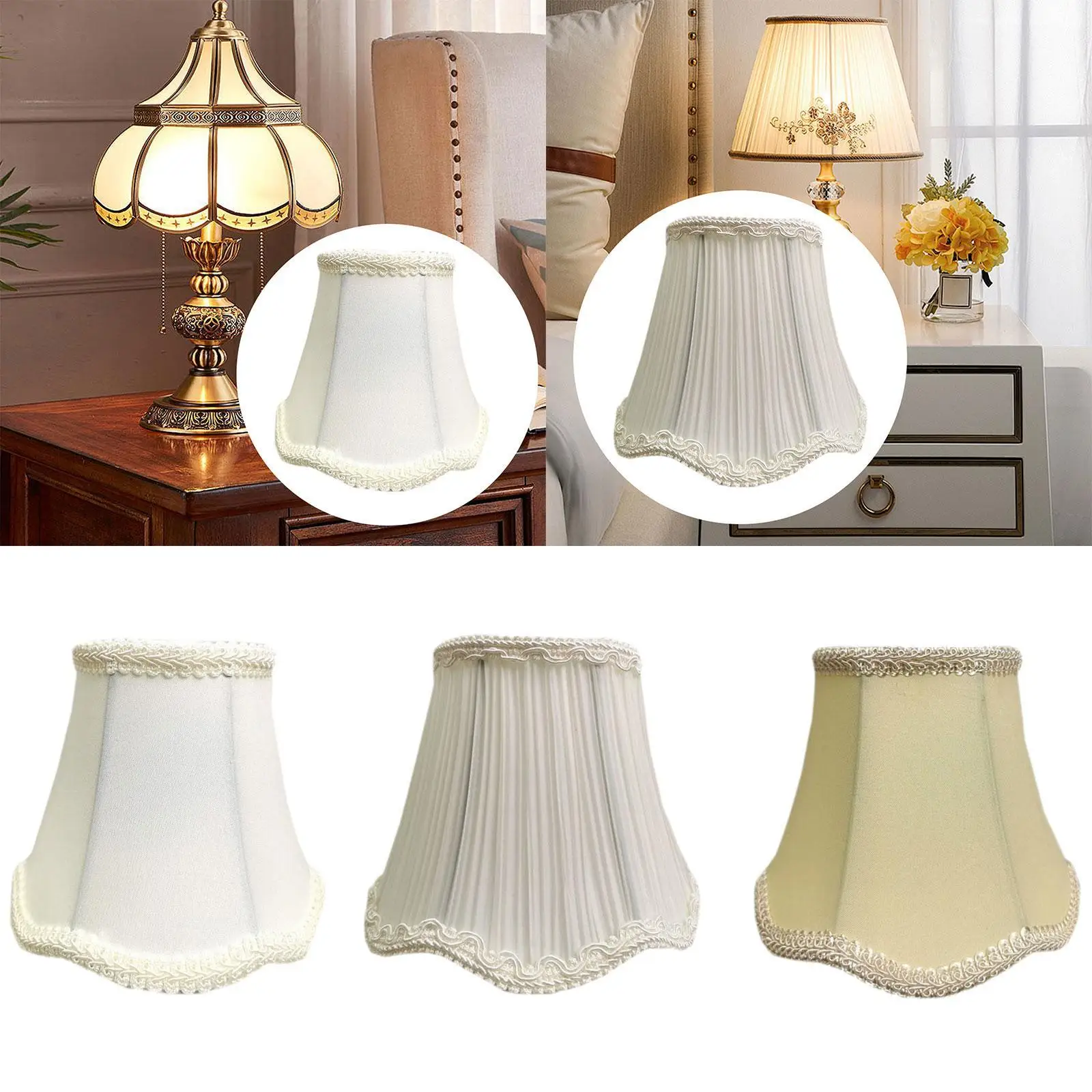 

Lamp Shade Cloth Decoration Chandelier Lamp Cover for Dorm Apartment Bedroom