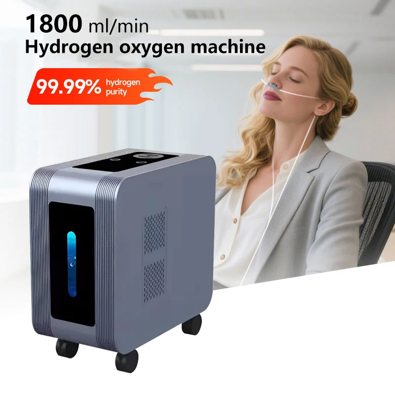 

1800ml Hydrogen Water and Browns Gas Generator 1200ml H2 + 600ml O2 Hydrogen Generator Medical Hydrogen Inhalation Machine