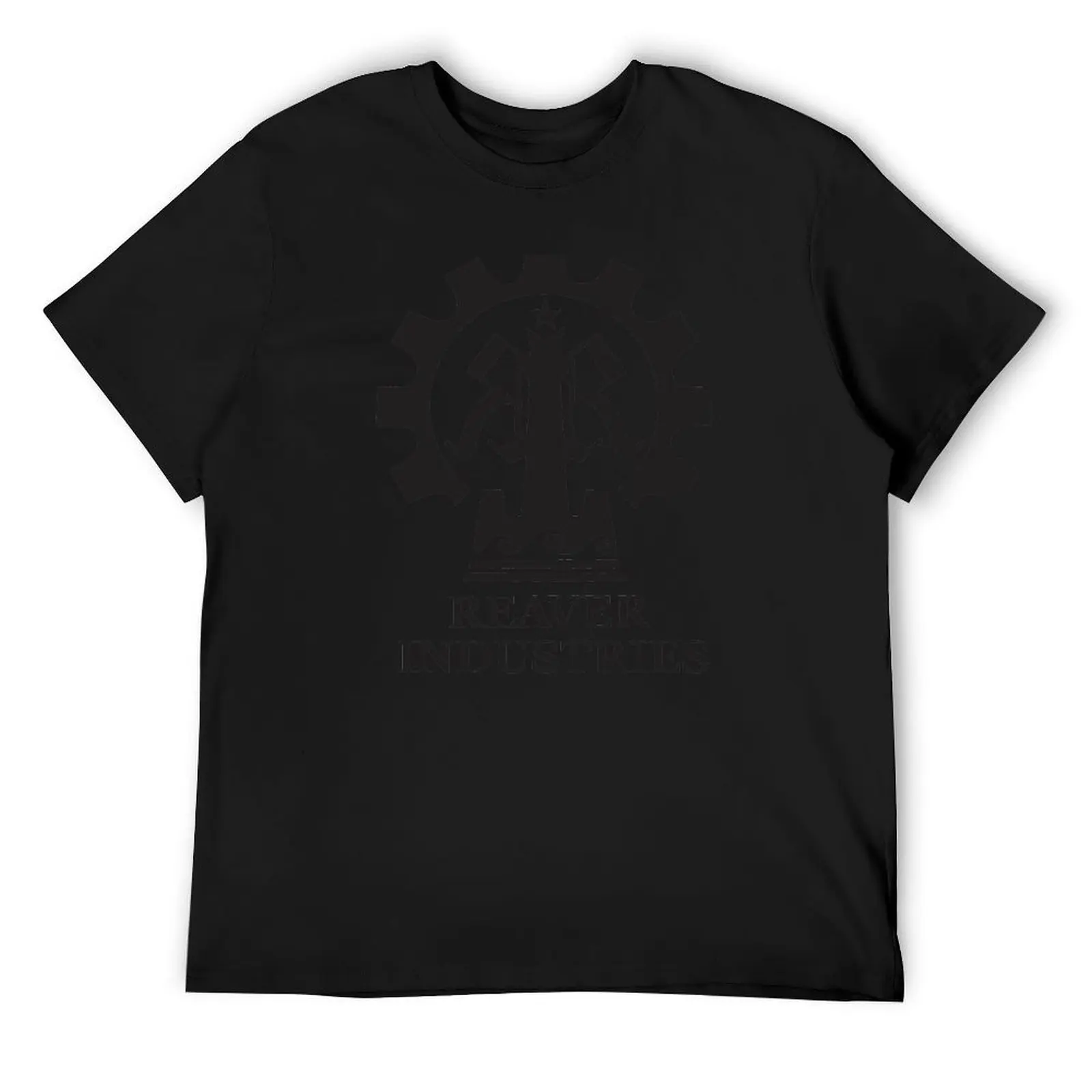 

Reaver Industries Logo T-Shirt vintage clothes summer clothes sublime plus sizes black t shirts for men