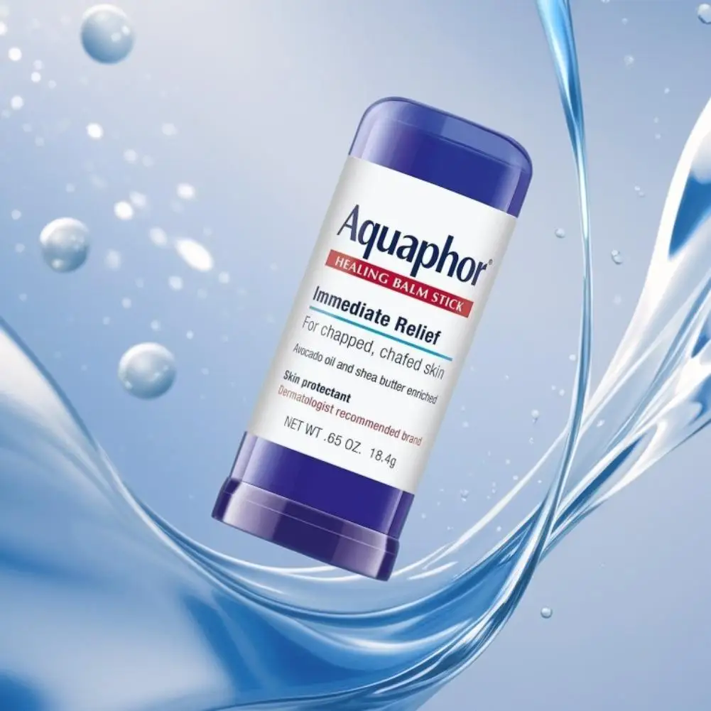 Aquaphor BALM DI GUIDA STICK Sollievo immediato per la pelle screpolata Chafed Olio di avocado Burro di karitè Marca Balsamo per labbra idratante Stick
