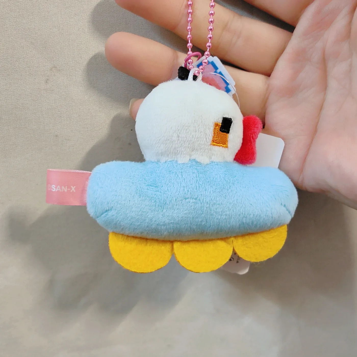 Rilakkuma Korilakkuma Chairoikoguma Miś Pixel Art Pluszowy Maskotka Brelok Zawieszka do Kluczy Uchwyt na Klucze Ozdoba do Torby Lalka Zabawka Prezent