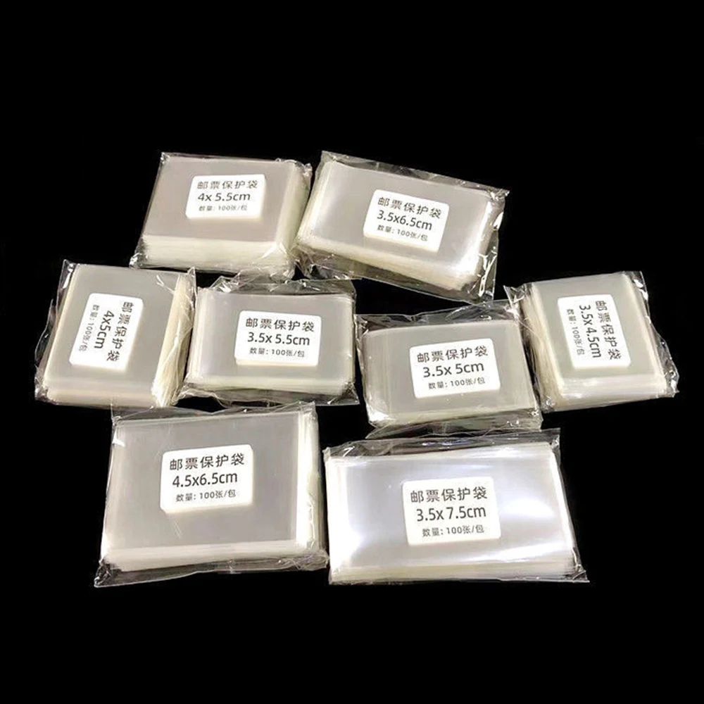 8TANProtect-Sac de Rangement Classique Cpe Opp, Couverture de Collection de Timbres, Support de Protection, Courant Utilisé