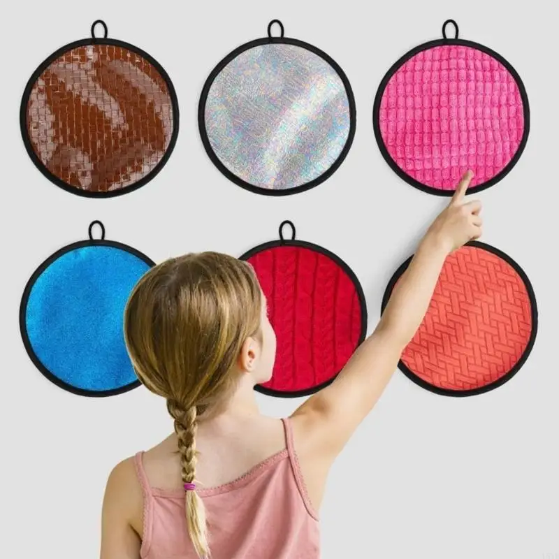 L5YF 16 Soft Fabric Perceptual Rugs For Infants Physical Stimulation Easy Fold Plan