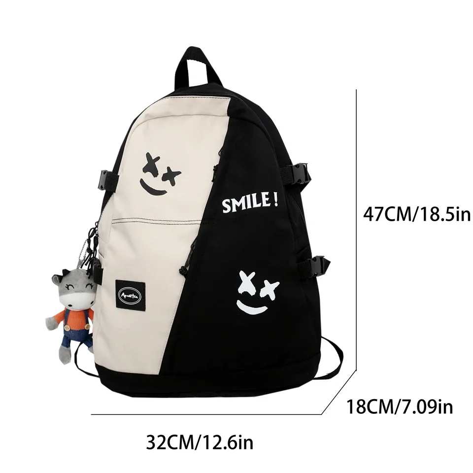 Fashion Big Backpack Winter Lovers Travel Bagpack Women Laptop Mochila For Teenager Bookbag New College School Bag Men Rucksack