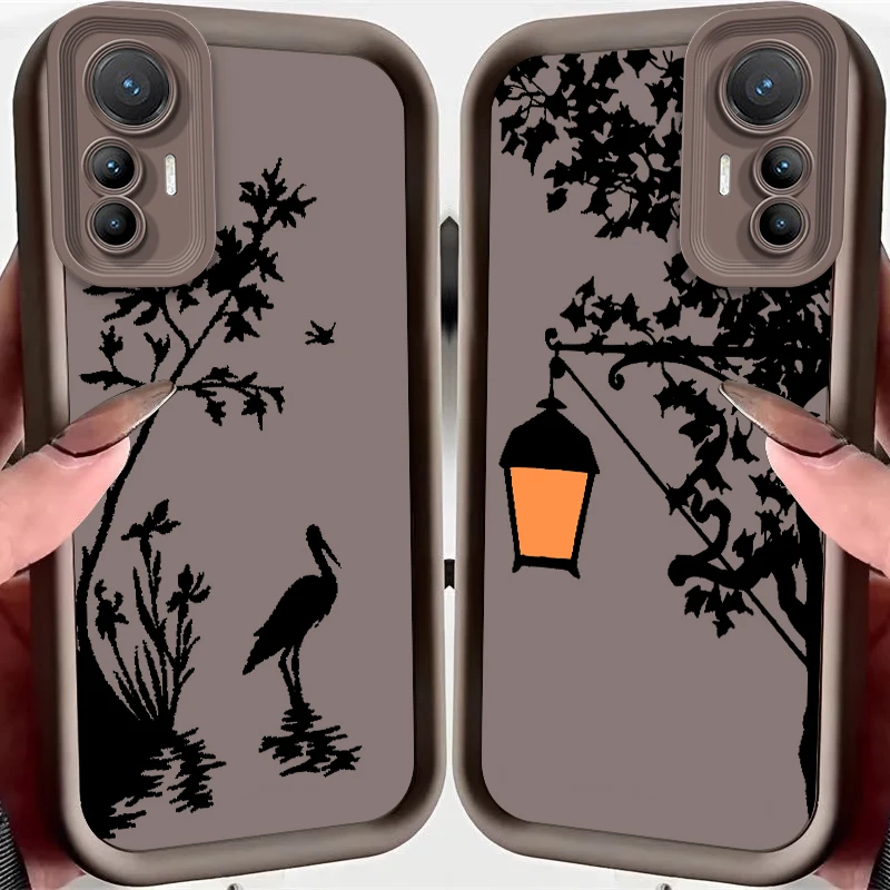 

The Scenery Beautiful Eye Ladder For Xiaomi MI 14 12T 11 Lite Poco M3 X5 X4 F5 F4 F3 F2 GT Pro 5G Cover Phone Case