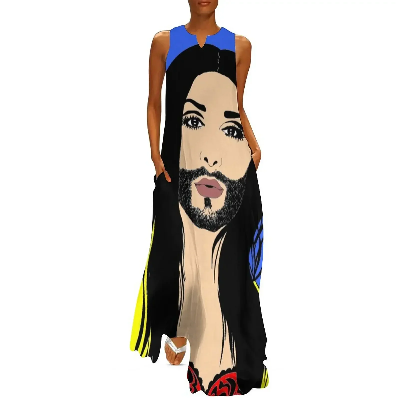

CONCHITA W Long Dress long dresses for women Women's dress summer dresses women 2025 Dress