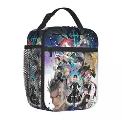 Borsa termica per borsa da pranzo isolata Anime Hunter X Hunter Lunch Container Manga Portable Lunch Box Tote Girl Boy Beach Outdoor