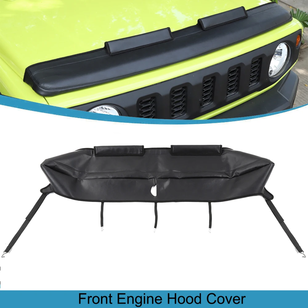 

Car Engine Cover Front Engine Hood Covers Protection for Suzuki Jimny 2019 2020 2021 2022 2023 JB64 JB74 External Accessories