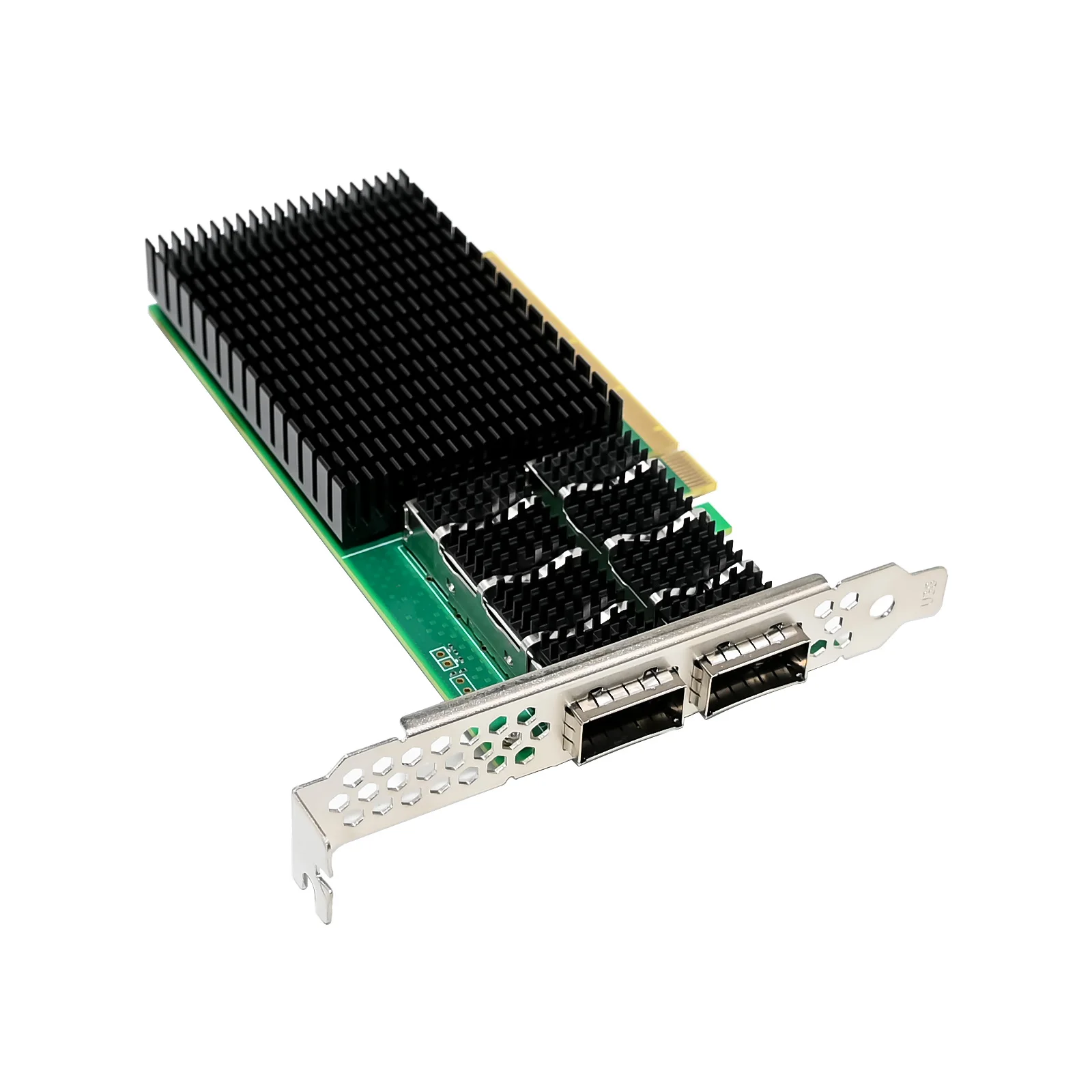 Adaptor Jaringan PCIe X16 Mellanox ConnectX-6 Dx Dual-Port 100G QSFP56