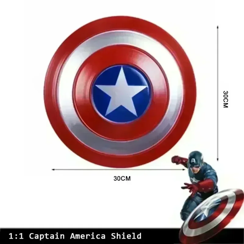 2025 Erwachsene Kinder Halloween Requisiten Home Dekoration Sammlung Hängende Stücke Superheld Captain America Metall Schild Thor Schaum Hammer