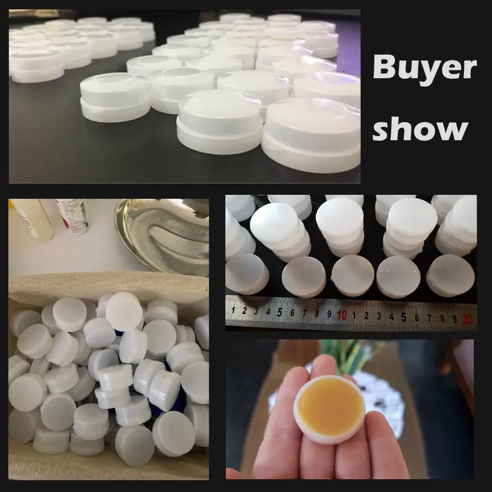 50/10pcs Jar Pots Sample Container Jars For Cosmetics Empty Cosmetic Containers Boxes Eyeshadow Cream Lip Balm Makeup Jar 5/10g