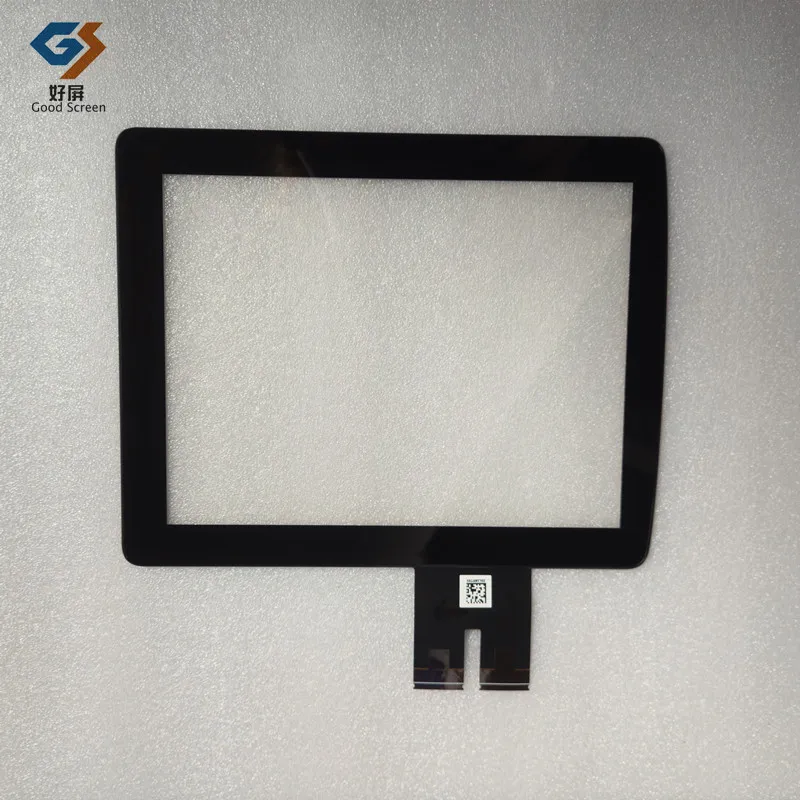 

Black For ZHT43M10402-FPC-2 Capacitive Touch Screen Digitizer Sensor External Glass Panel
