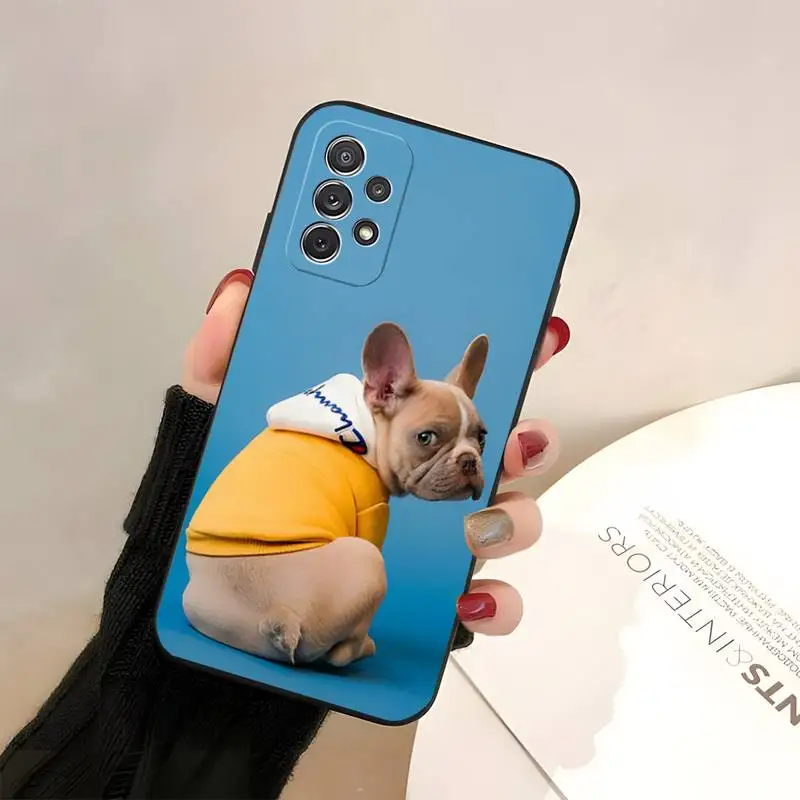 Animal PUG DOG Phone Case Fundas For Samsung S20 Fe Lite S21 S30 Ultra S8 S9 S10 E Plus Macia Shockproof Cover