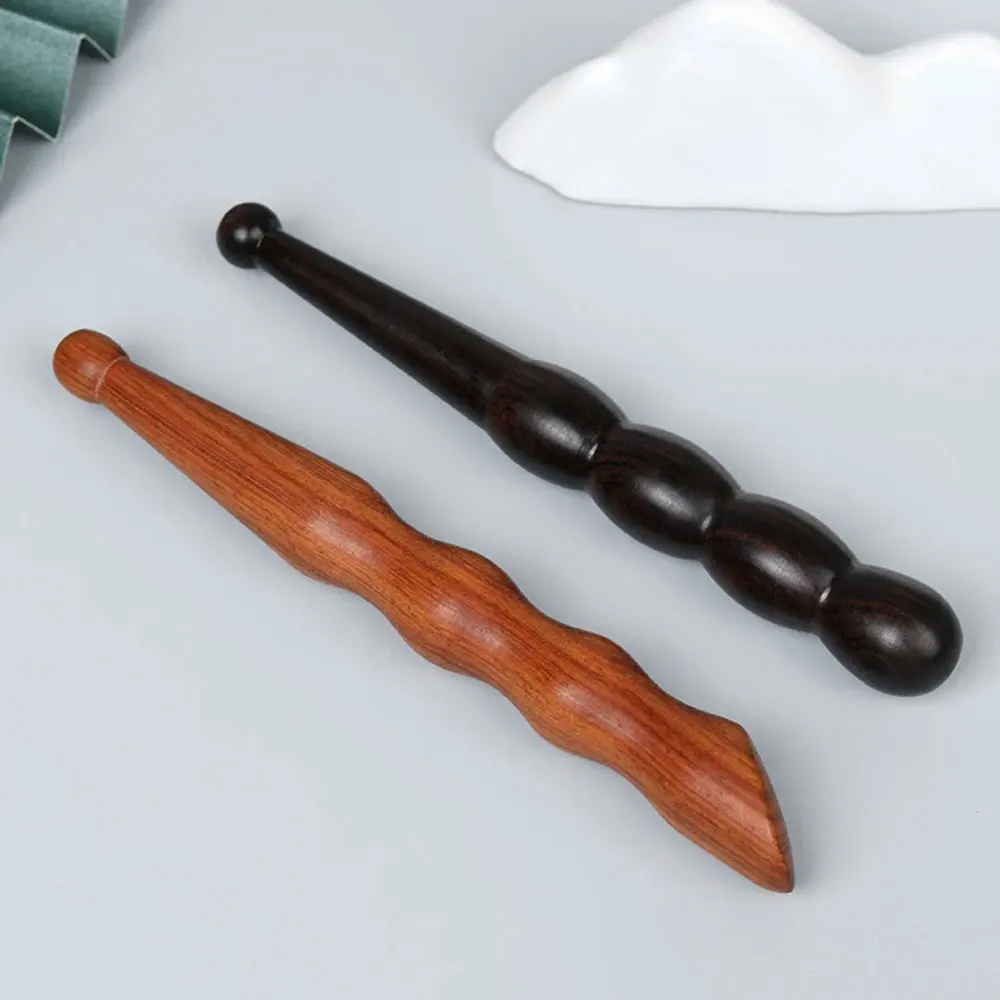 

1pc Long Wood Spa Muscle Roller Stick Cellulite Blaster Deep Tissue Fascia Trigger Point Release Self Foot Body Massage Tool