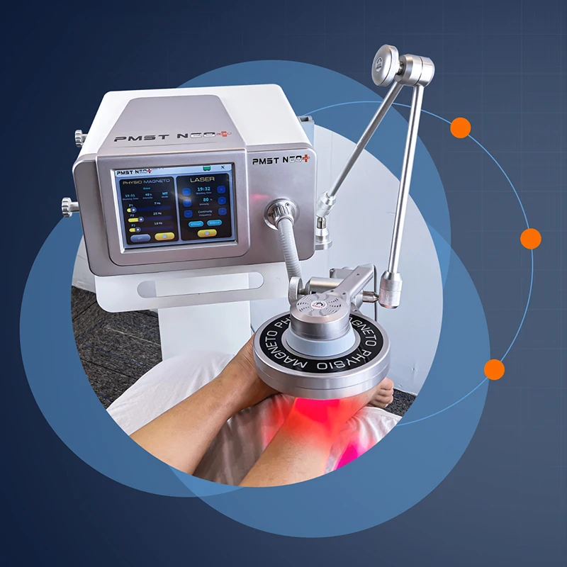 High Quality Magneto Therapy External Magnetic Induction 808nm Laser Therapy Pain Relief Machine