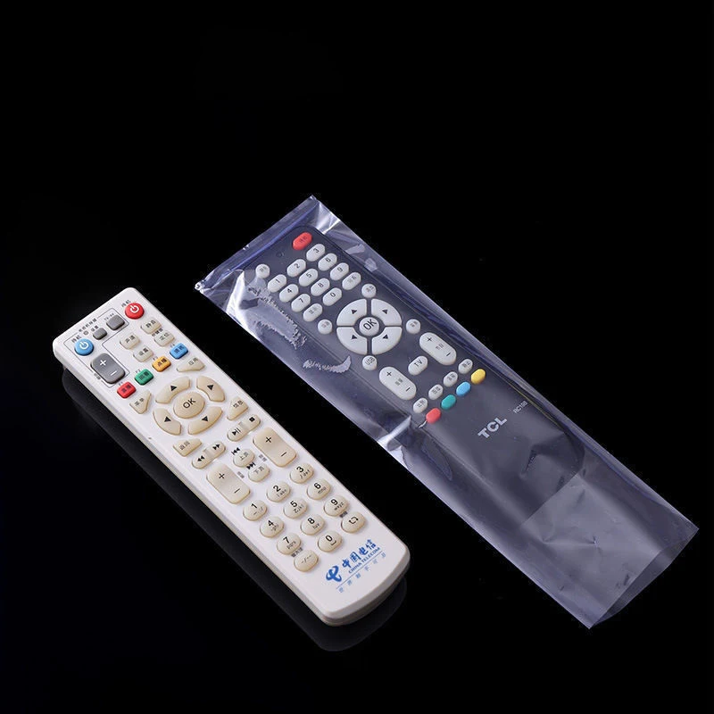 Pvc Remote Control Protective Cover Remote Control Dust Collection Plastic Film Hair Dryer Heat Shrinkable Film Packaging