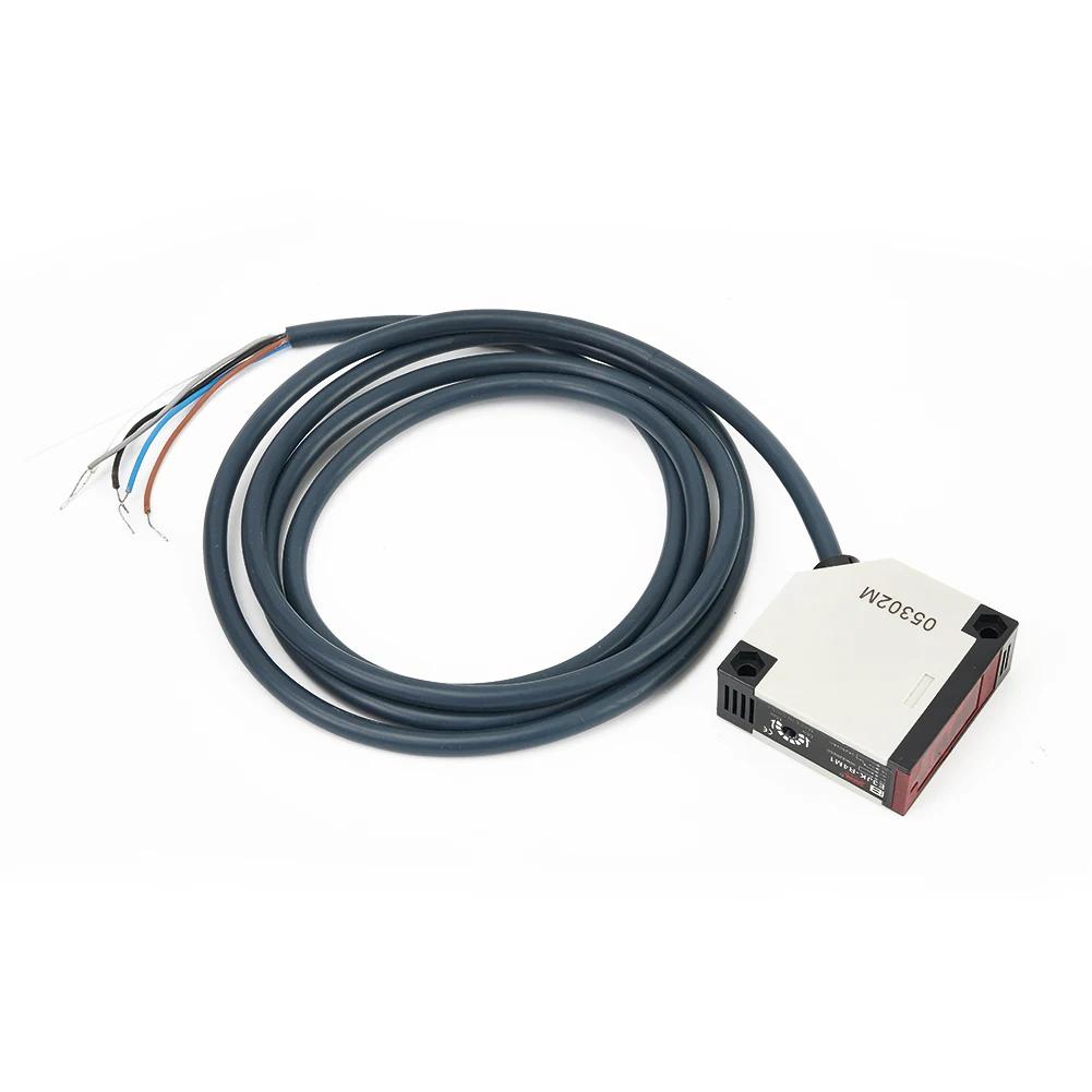 Specular Reflection Photoelectric Sensor Switch E3JK R4M1 3A AC90 250V with Screws for Industrial Control Systems