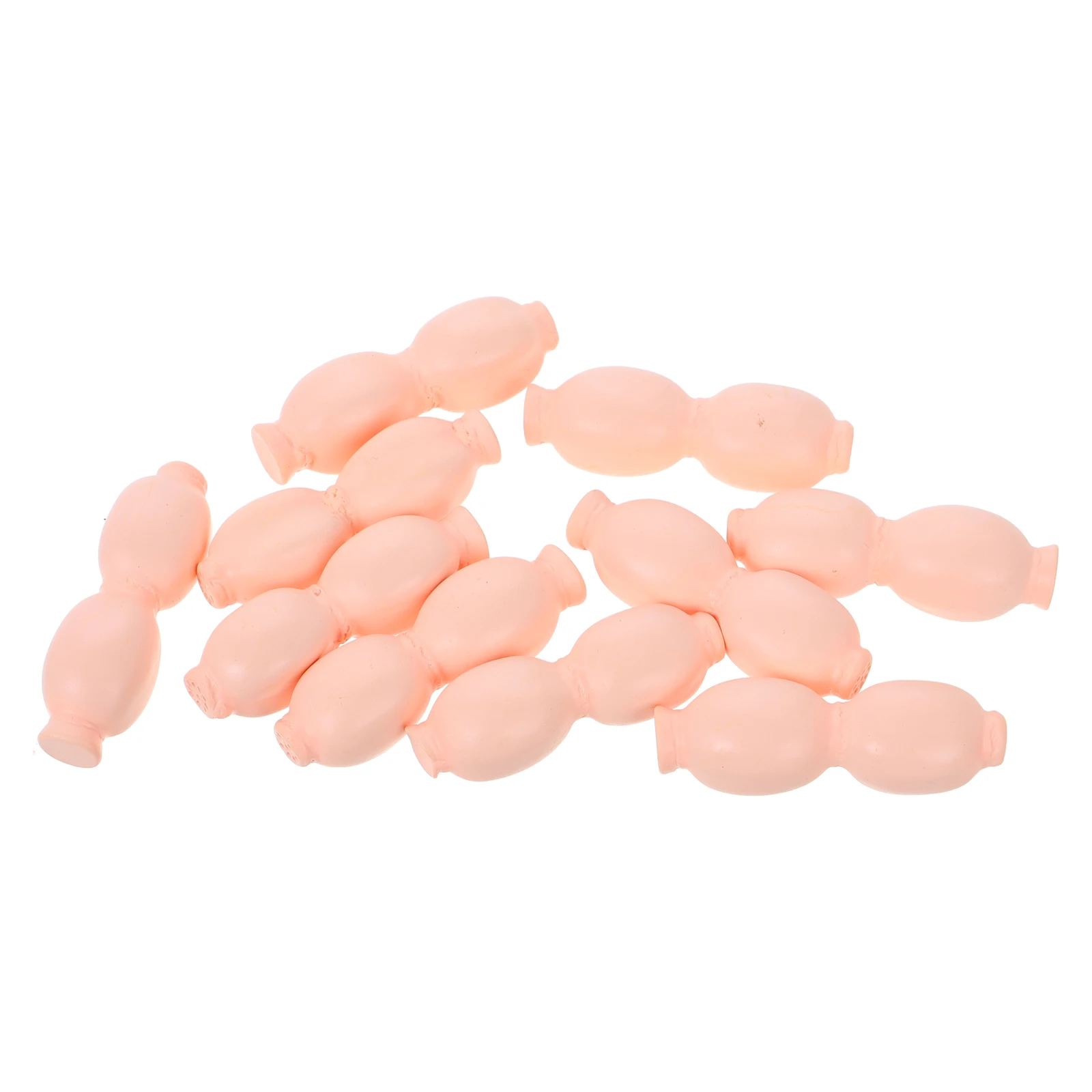 

10 Pcs Lotus Root Ornament Mini Fruit Dollhouse Miniature Accessories Food Kitchen Toys Resin Kids Child