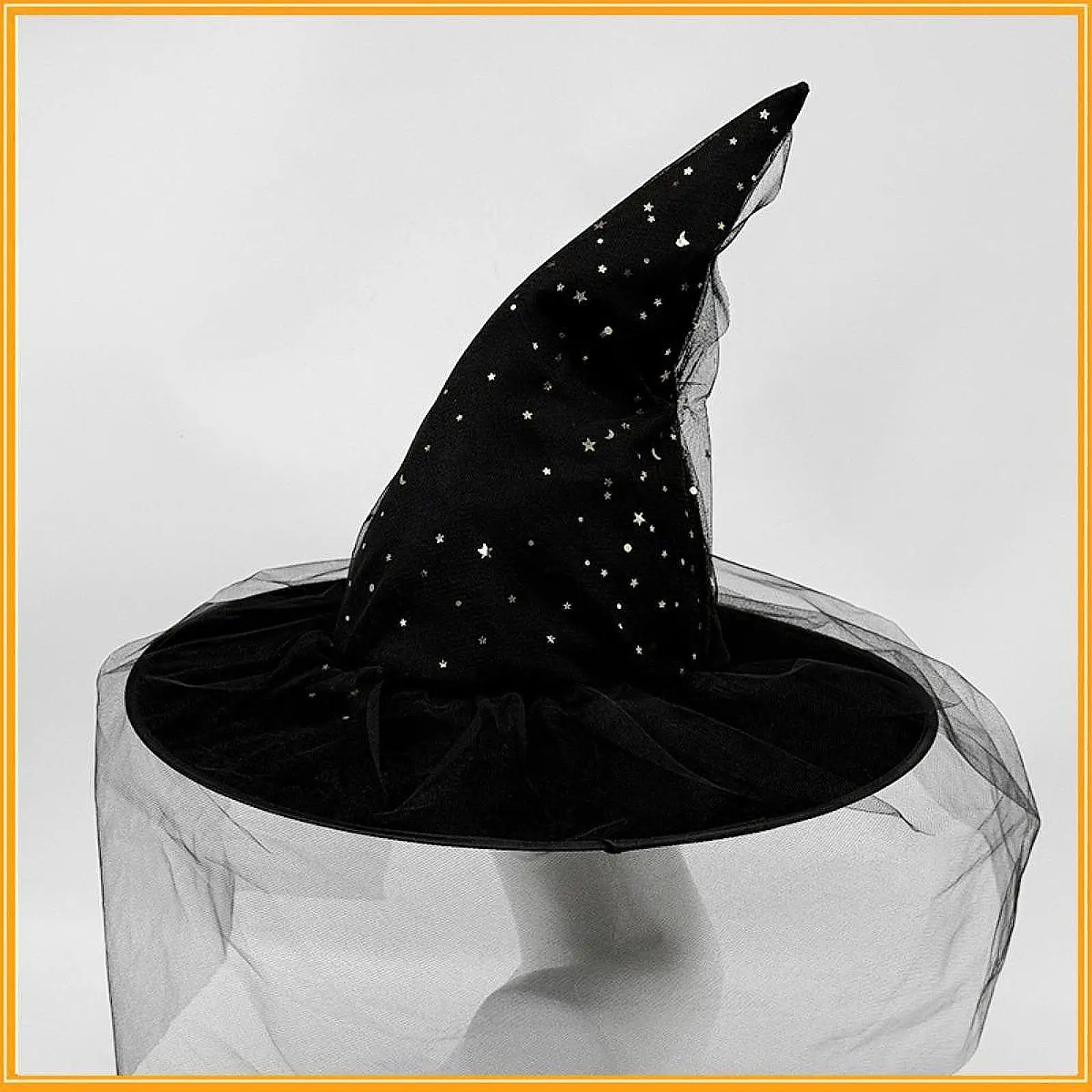 Dekoracja na Halloween - kapelusz czarownicy, kreatywne rekwizyty do zdjęć dla kobiet, dodatek do kostiumu na Halloween na festiwale, bal przebierańców, karnawały i imprezy.