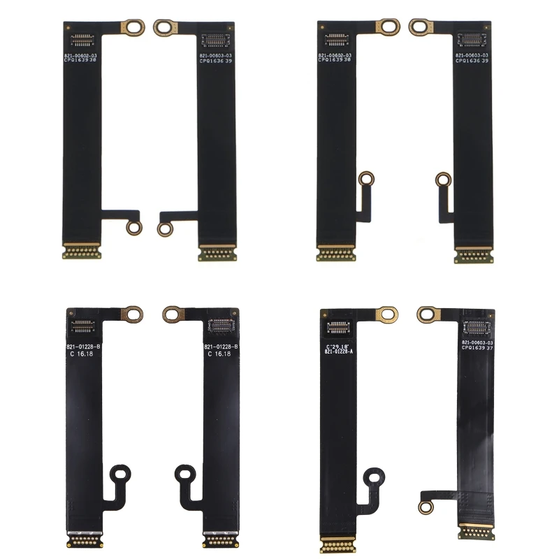 XD99 2Pcs Backlight Flex Cable Connector Replacement  LED Flex Cable for MacBook Pro 13in 15in  A1989 A1990 A1706 A1707 A1708