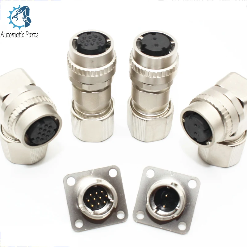 CM10-SP10S-M CM10-SP2S-S DDK 10pin 2pin For Mitsubishi Yaskawa Servo Motor Encoder / Brake Connector New