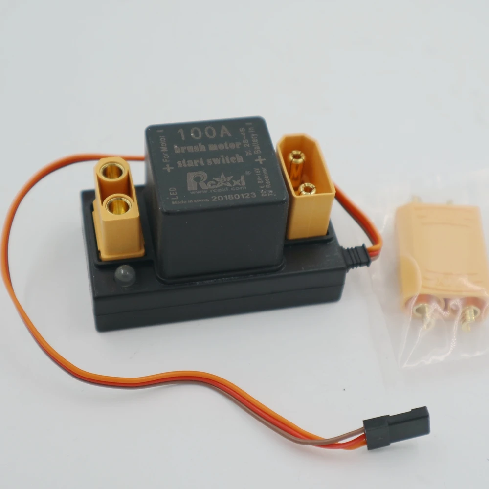 

Rcexl 100A Brush Motor Start Electronic Switch of relay v1.0