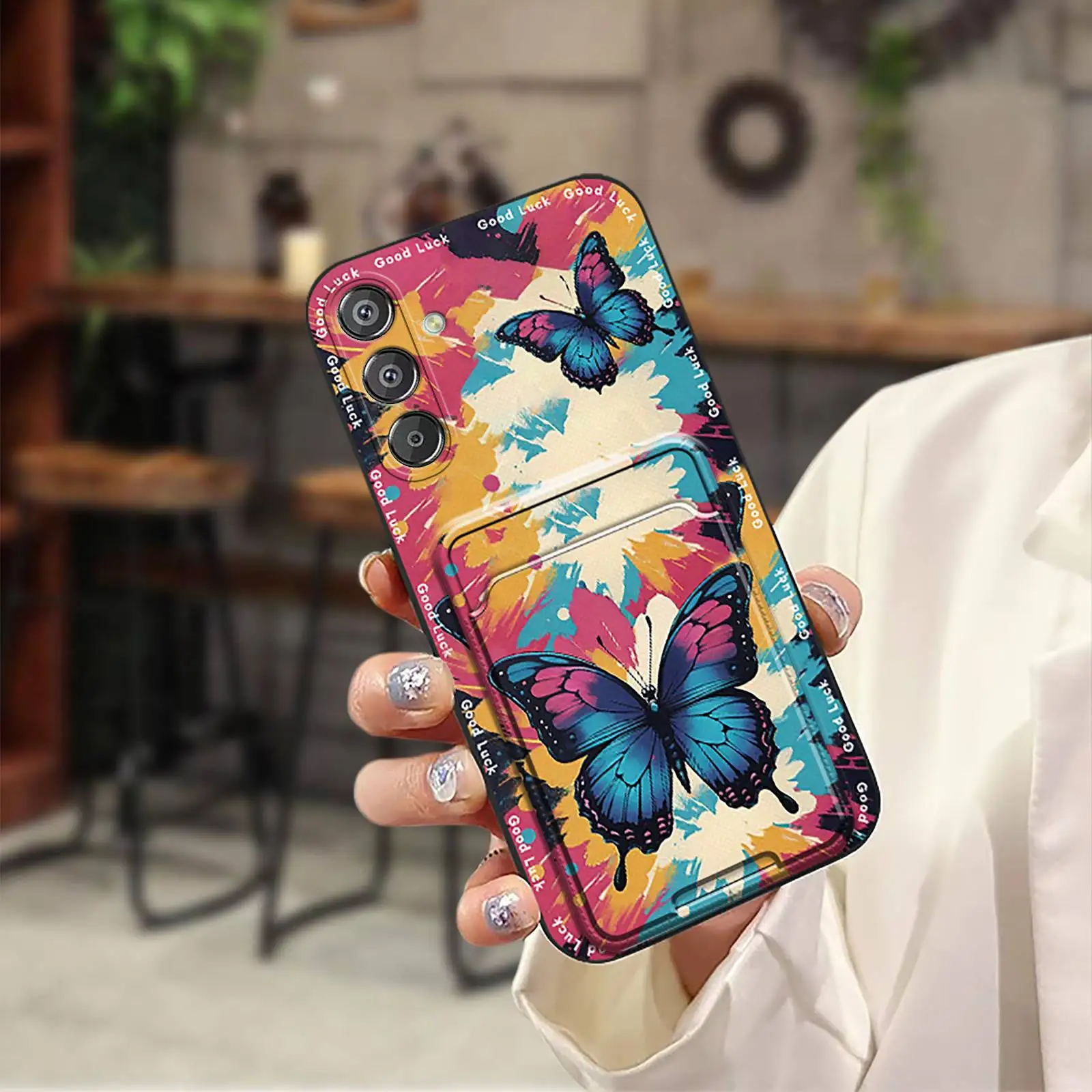 

Мягкий чехол с рисунком для телефона Samsung Galaxy F15 5G/M15 5G/SM-M156B/E156B, пылезащитная сумка для карт, модный дизайн