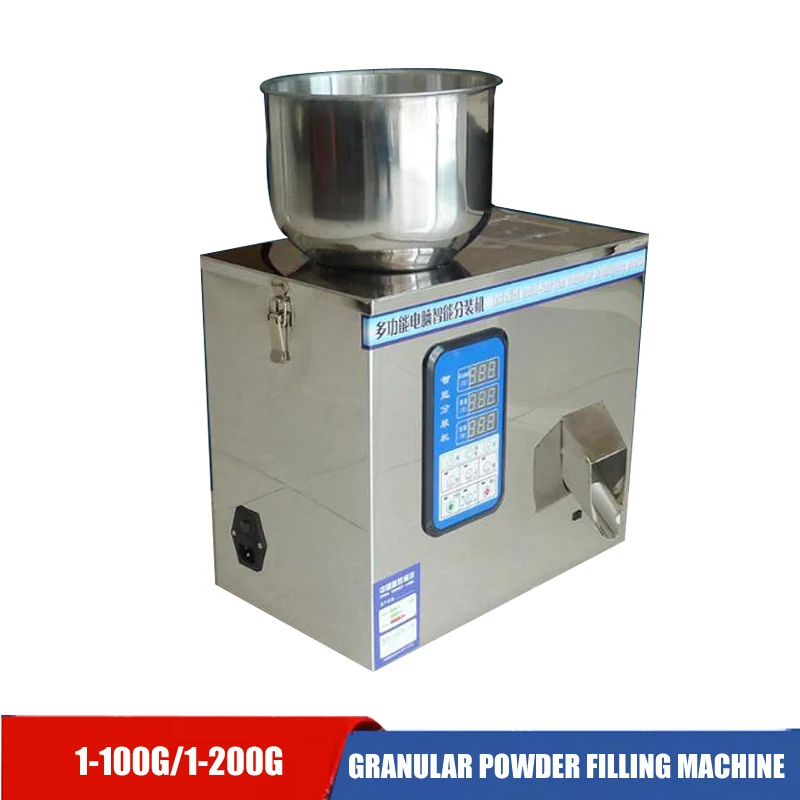 Automatic Food Weighing Packing Machine  Powder Granular Tea Hardware Materials Filling Machine