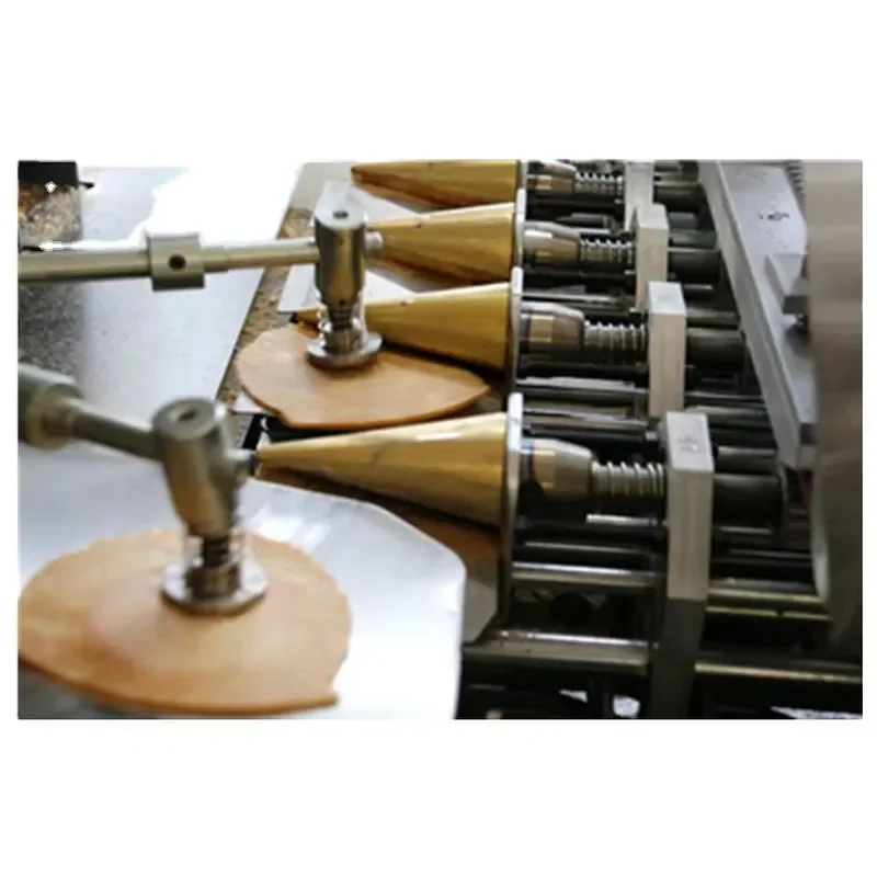 2026 CE Shanghai Automatic Ice Cream Wafer Sugar Cone Maker Machine Production Line for Making Ice Cream Cone