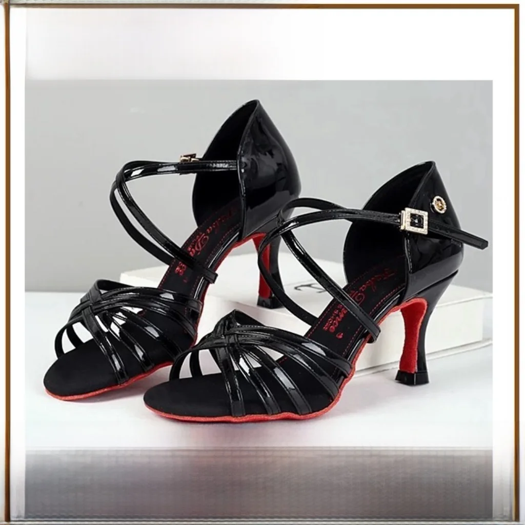 fabadance-profional-latin-dance-oes-soft-bot-high-gloss-leather-medium-heel-red-sole-adult-dance-footwear