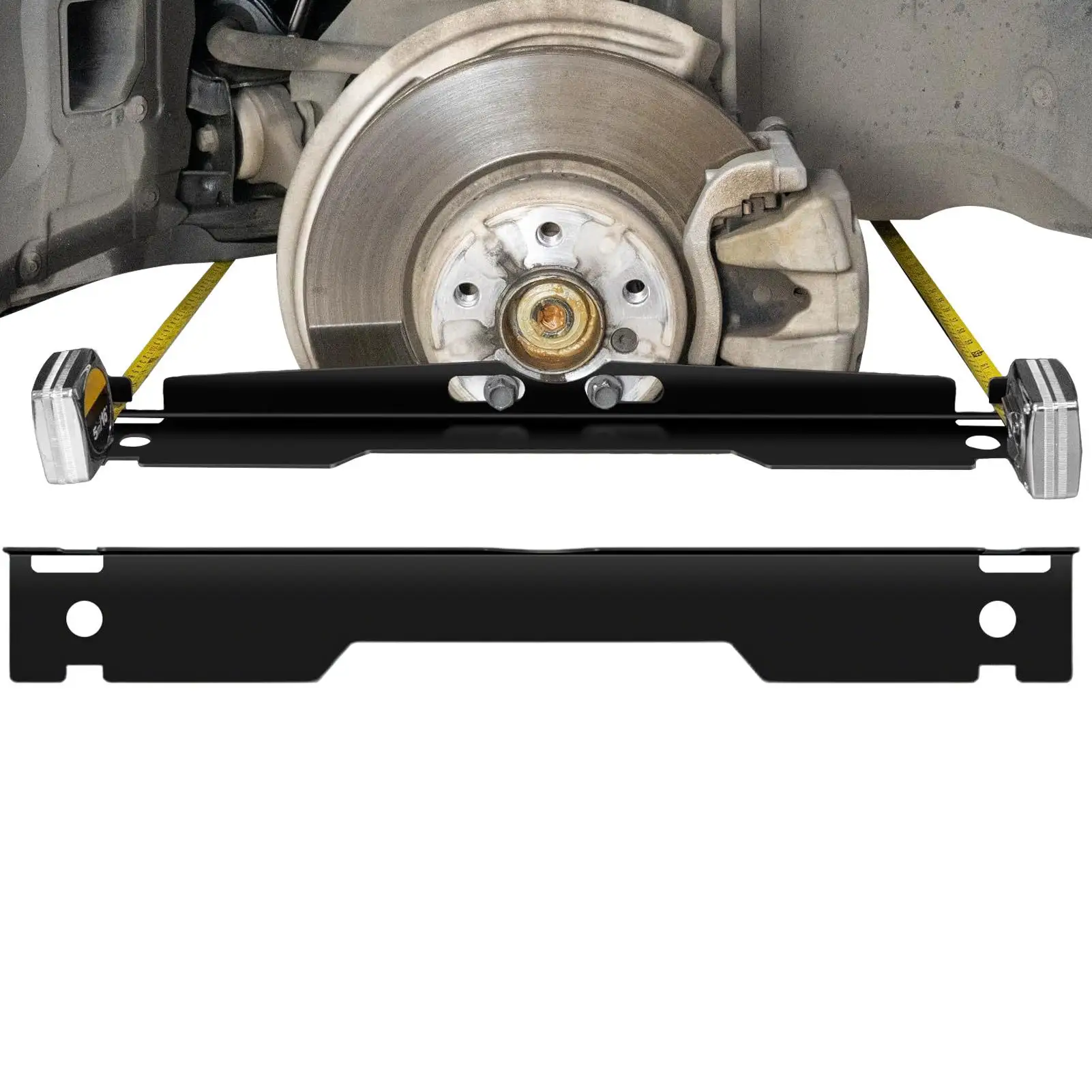 

Car Alignment Tool Heavy Duty Toe Alignment Plates Ruler Heavy Duty Adjustable Gauge For Auto Truck Precision Maintenance Repair