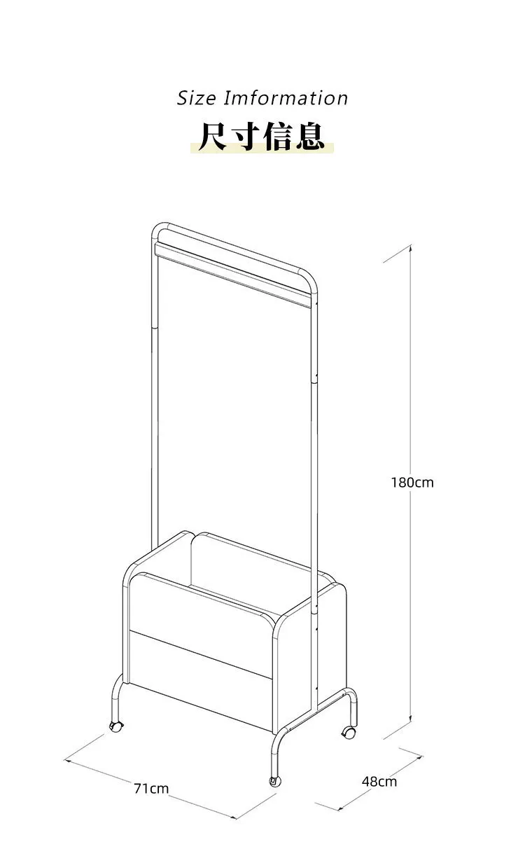 Perchero vertical de piso a techo para el hogar, dormitorio, balcón, secado de ropa, percha colgante