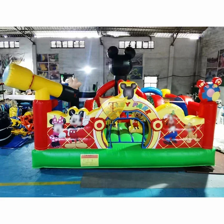 15x15 Bounce house inflatable castle water park wet dry bouncing castle for sale