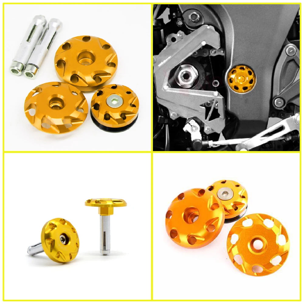 

Fits for Kawasaki Z1000 Z1000R Z1000SX ABS Ninja 1000 Versys LT 2010-2020 Motorcycle Frame Hole Plugs Covers Decorate Caps Kits