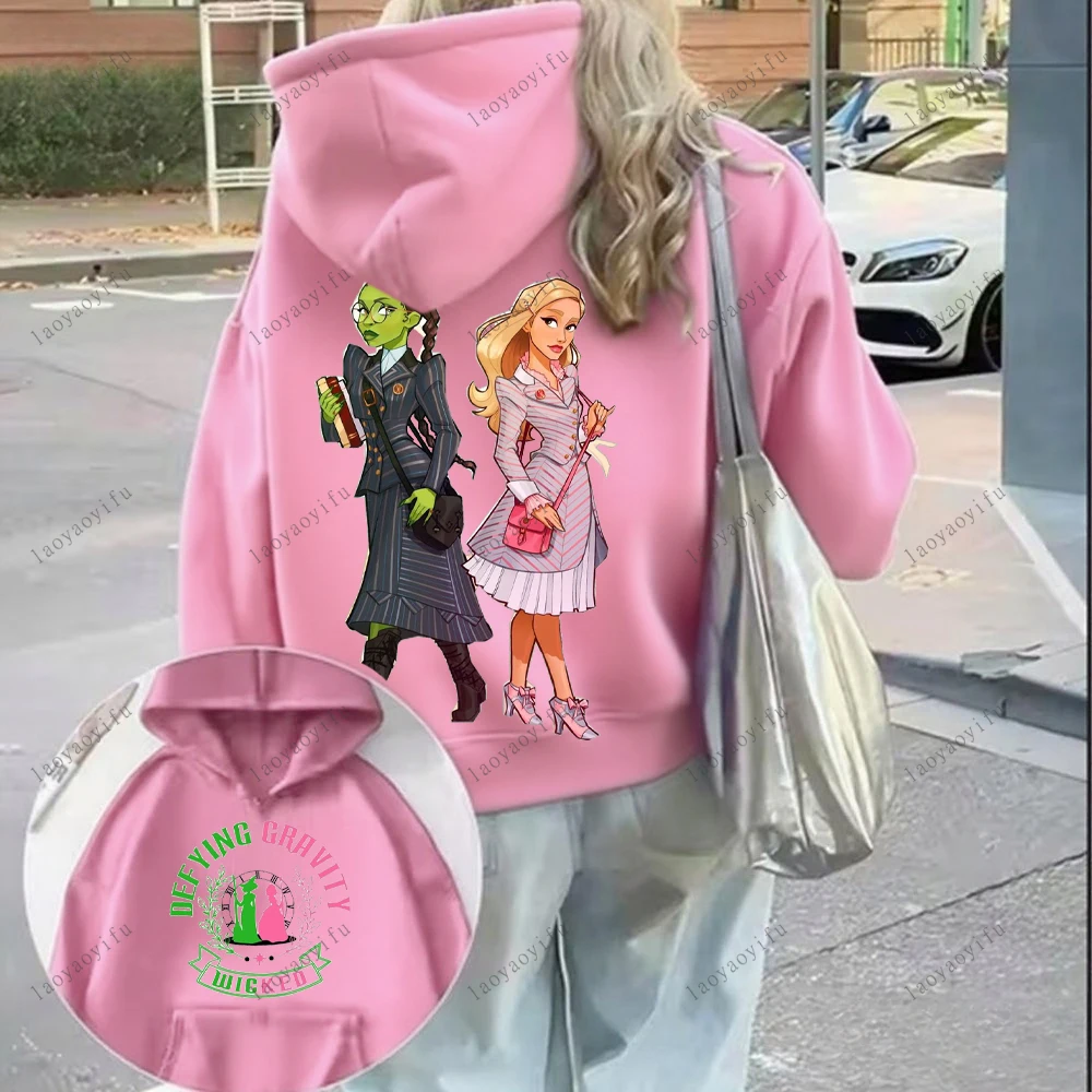 شريرة مطبوعة هوديي المرأة للجنسين البلوز طويلة الأكمام الشارع أزياء رياضية الإبداع نمط نمط الملابس