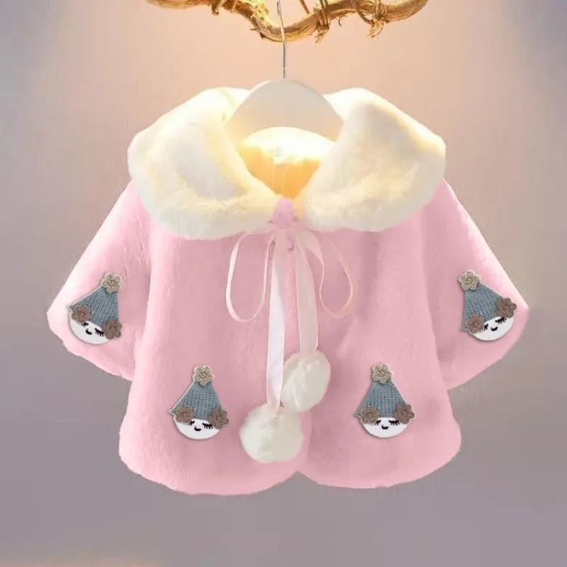 1-7 ปีสาวเสื้อหนาฤดูใบไม้ร่วงและฤดูหนาวเด็กเสื้อแจ็คเก็ตแฟชั่นเด็กOuterwearเสื้อผ้าเด็ก