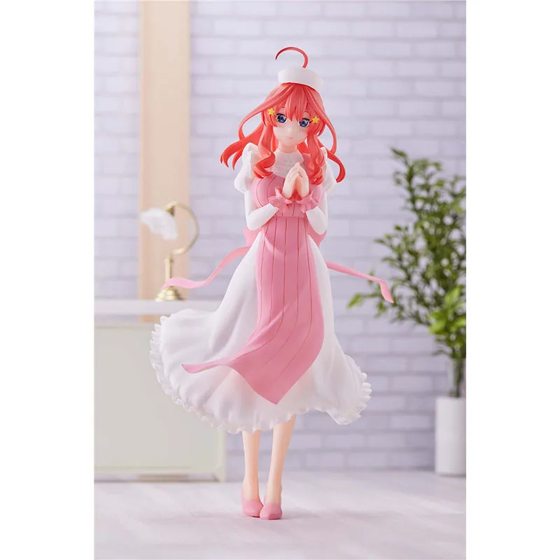 In Stock Bandai Original Kyunties The Quintessential Quintuplets Nakano Itsuki Action Figure Model Children's Gifts