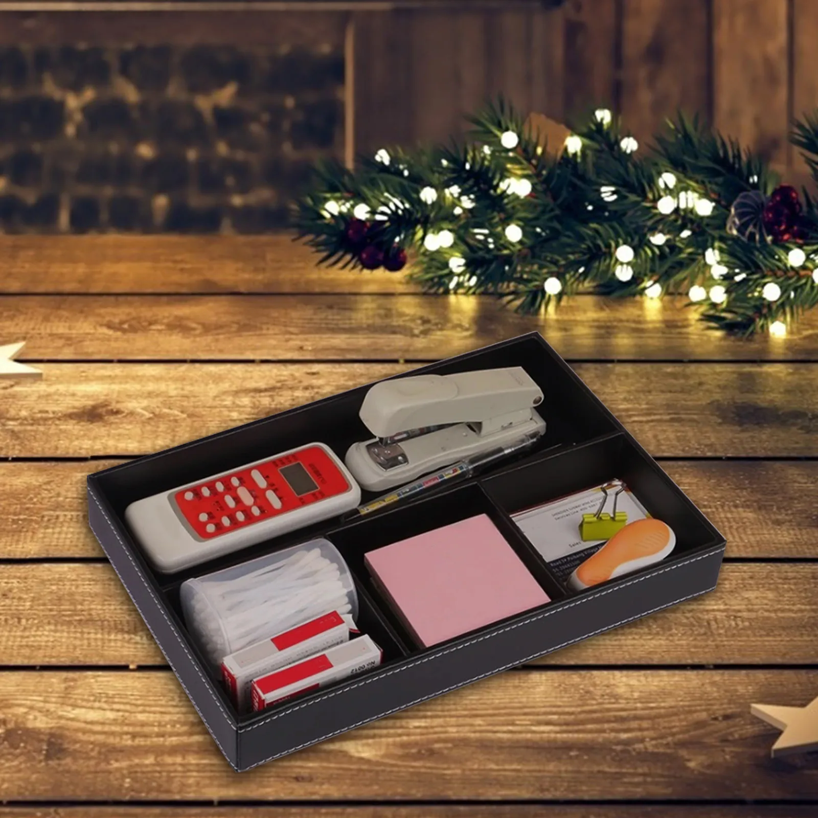 

Многофункциональная шкатулка для украшений, корзина для хранения, настольный органайзер с несколькими отделениями, держатель для мелочей и ключей, 1 шт.