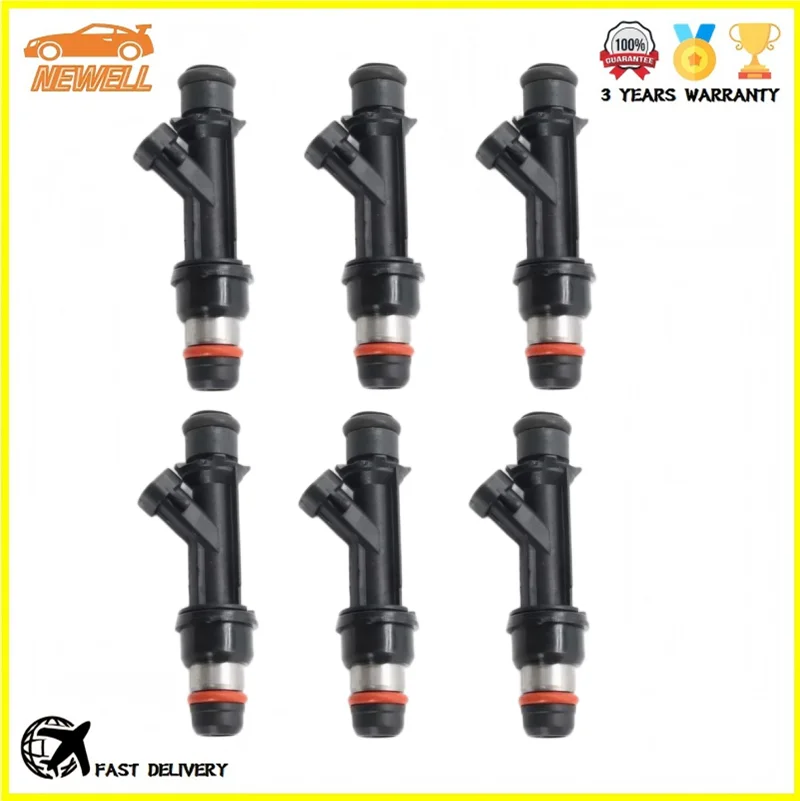 

6pcs 12569573 12569565 25313185 FJ10578 19244623 Fuel injector For Buick GMC Envoy Isuzu Chevrolet Trailblazer 4.2L 2002-2004
