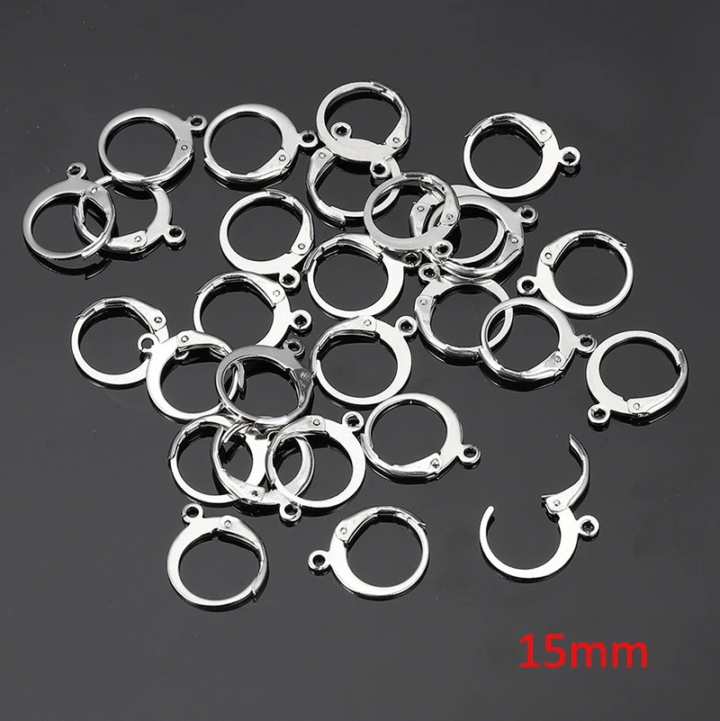 20pcs Stainless Steel Earwire Hooks for DIY Jewellery Making