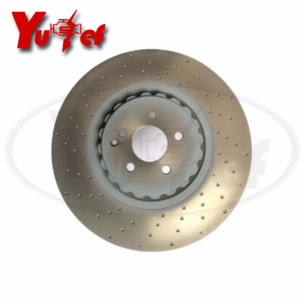 Pair Front Brake Disc For Mercedes Benzs AMG S63 S65 W221 AMG C63 CL63 CL65 C216 OEM 2214210912 2214211312 390mm