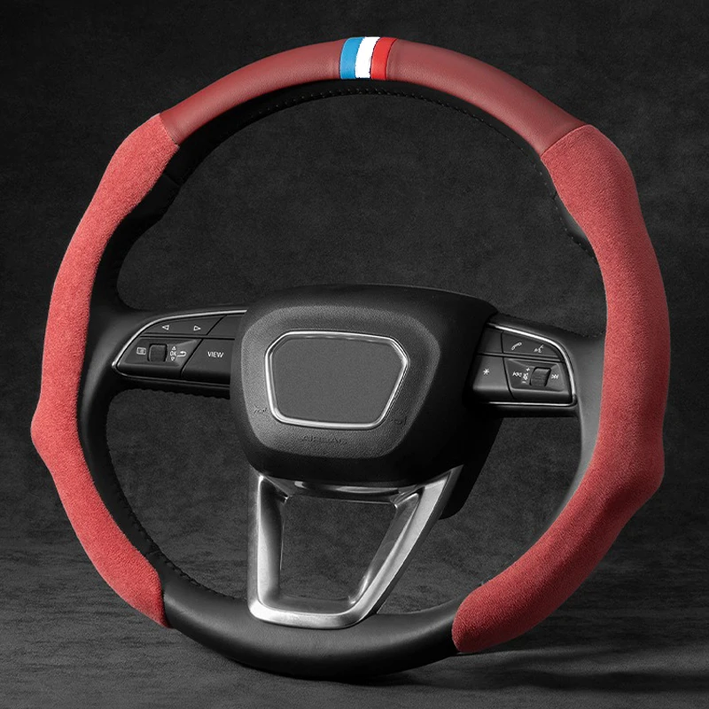 

Suede Car Steering Wheel Cover For Jeep Grand Cherokee XJ SRT Renegade Compass Wrangler JK TJ Patriot Trail Hawk Auto Parts