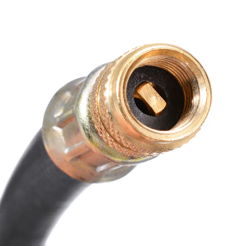 Car Wheels Tyre Valve Stems Extensions Tube Adapter Braided Flexible Hose Tire Valve Inflatable Rubber Hose