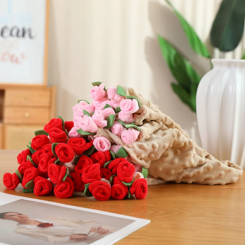Chal con ramo de rosas, regalo romántico para el Día de San Valentín, manta de flores rojas y rosas, ramo de novia creativo, feliz día de San Valentín, 2026