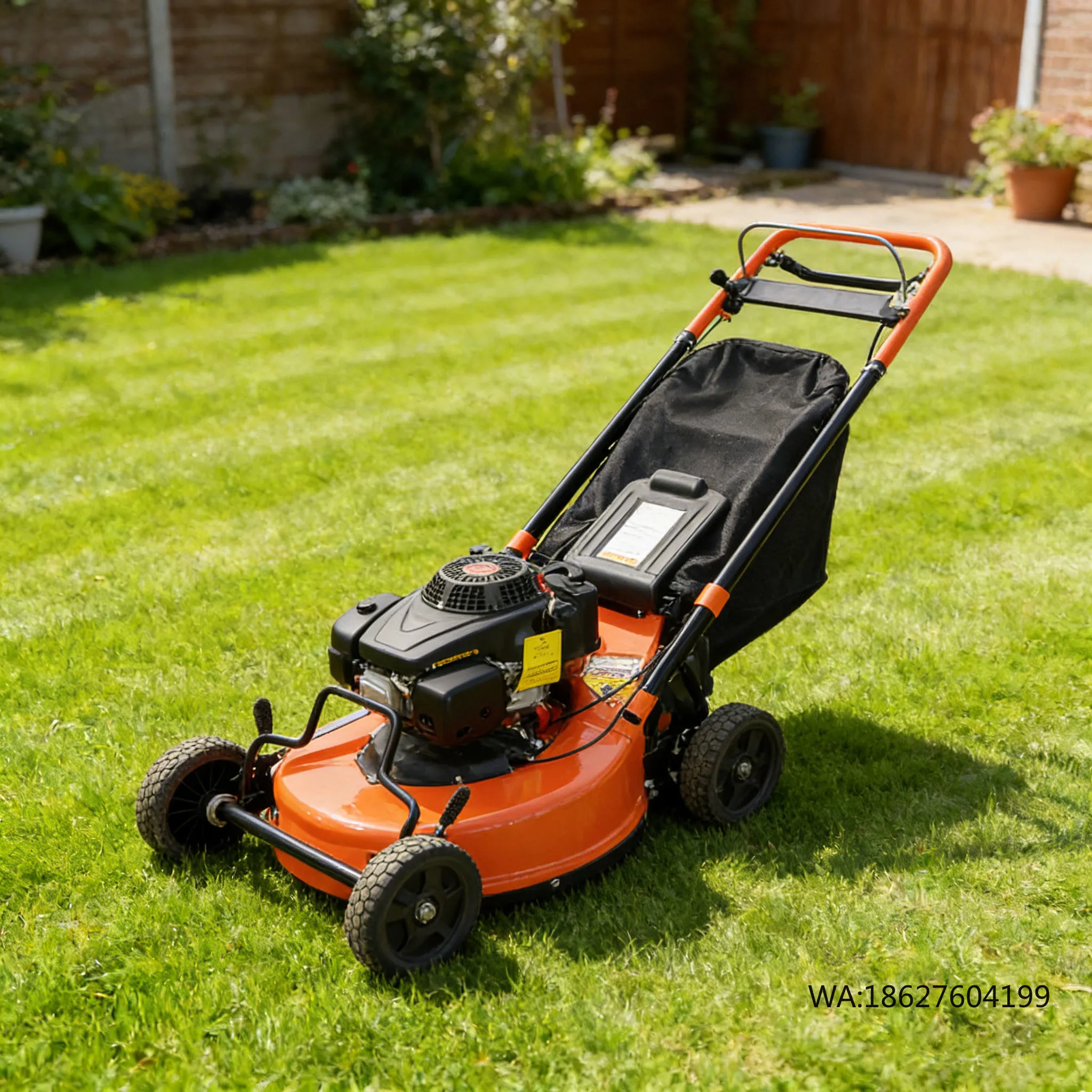 

Lawn Mower 25Inch Cordless Grass Cutter Adjustable Hand Push Lawn Mower Hot Selling 4.5KW Industrial Single Cylinder