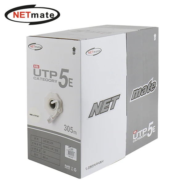 Gangwon NMC-UTP 30T CAT.5E UTP cable 305m (single line/white)