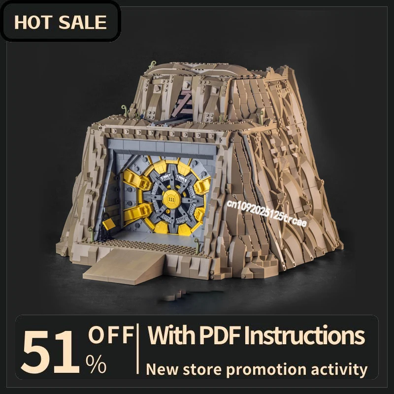 

New 4260Pcs Popular Game Series Working Vault Hot Street View Model Building Blocks Bricks Diy Creative Ideas Kids Toys Gifts