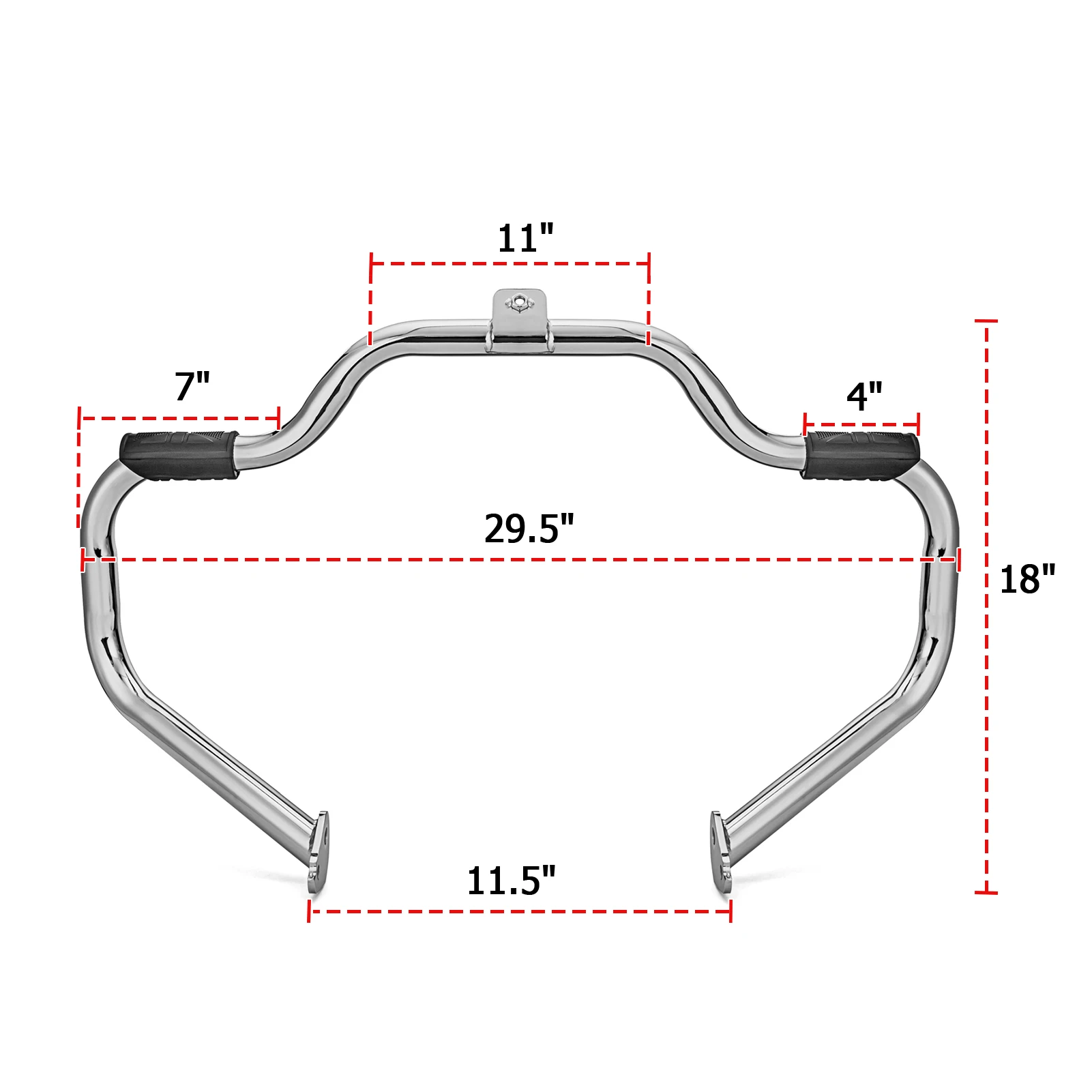 For 1997-2008 Harley Touring Road King ELECTRA GLIDEE STREET GLIDE Motorcycle Front Engine Highway Guard Crash Bar 1 1/4 