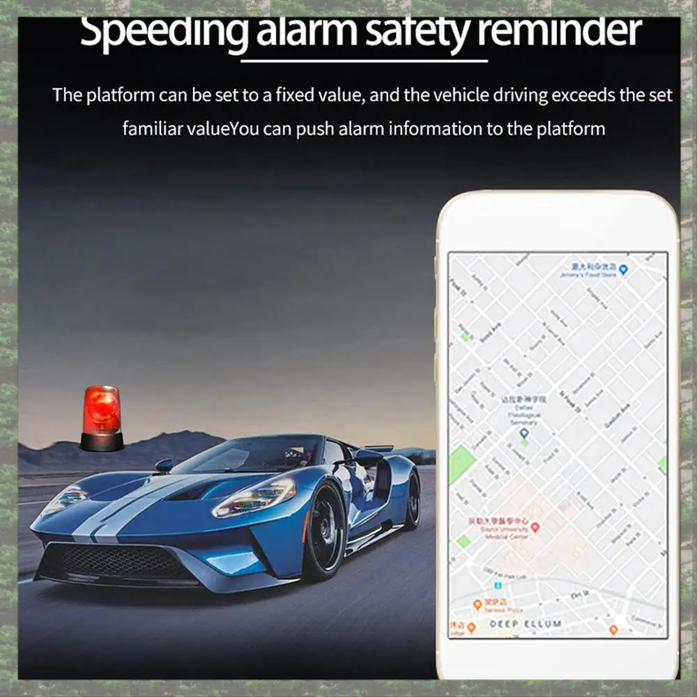 

C13 Автомобильный GPS-трекер GPS-локатор Анти-потерянная сеть Gsm Gprs Приложение в реальном времени Управление маслом и выключением питания