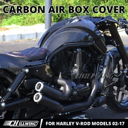 Fit for Harley V-Rod VROD Night Rod VRSCDX Muscle VRSCF VRSCAW VRSCA 2002-2017 Carbon Fiber Fuel Tank Cover Airbox Covers Kit